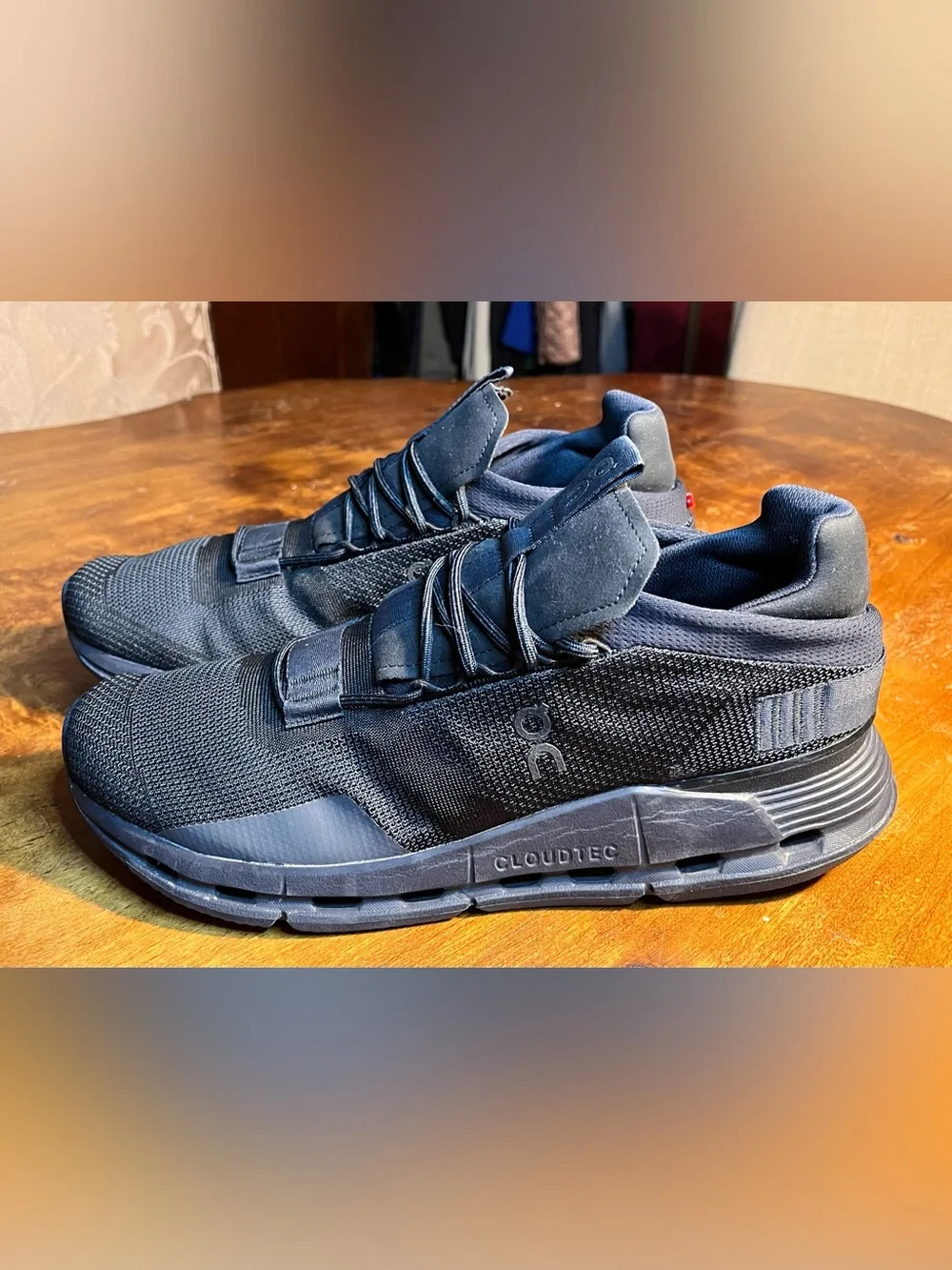 On Running Cloudnova Sneakers - Black Eclipse - Size 10.5